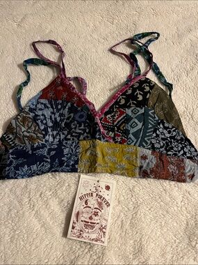 Patchwork Bralette - Multicolor